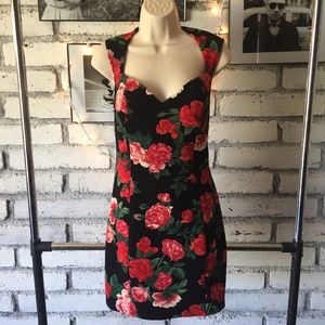 Red Roses Guess Dress